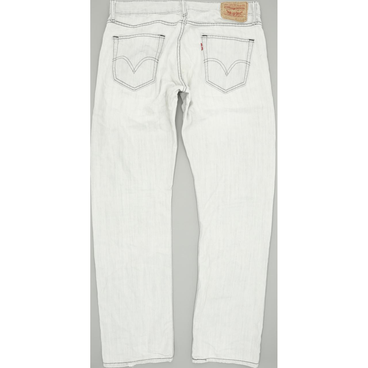 Levi's 514 Men Grey Straight Slim Jeans W34 L32 | Fabb Fashion