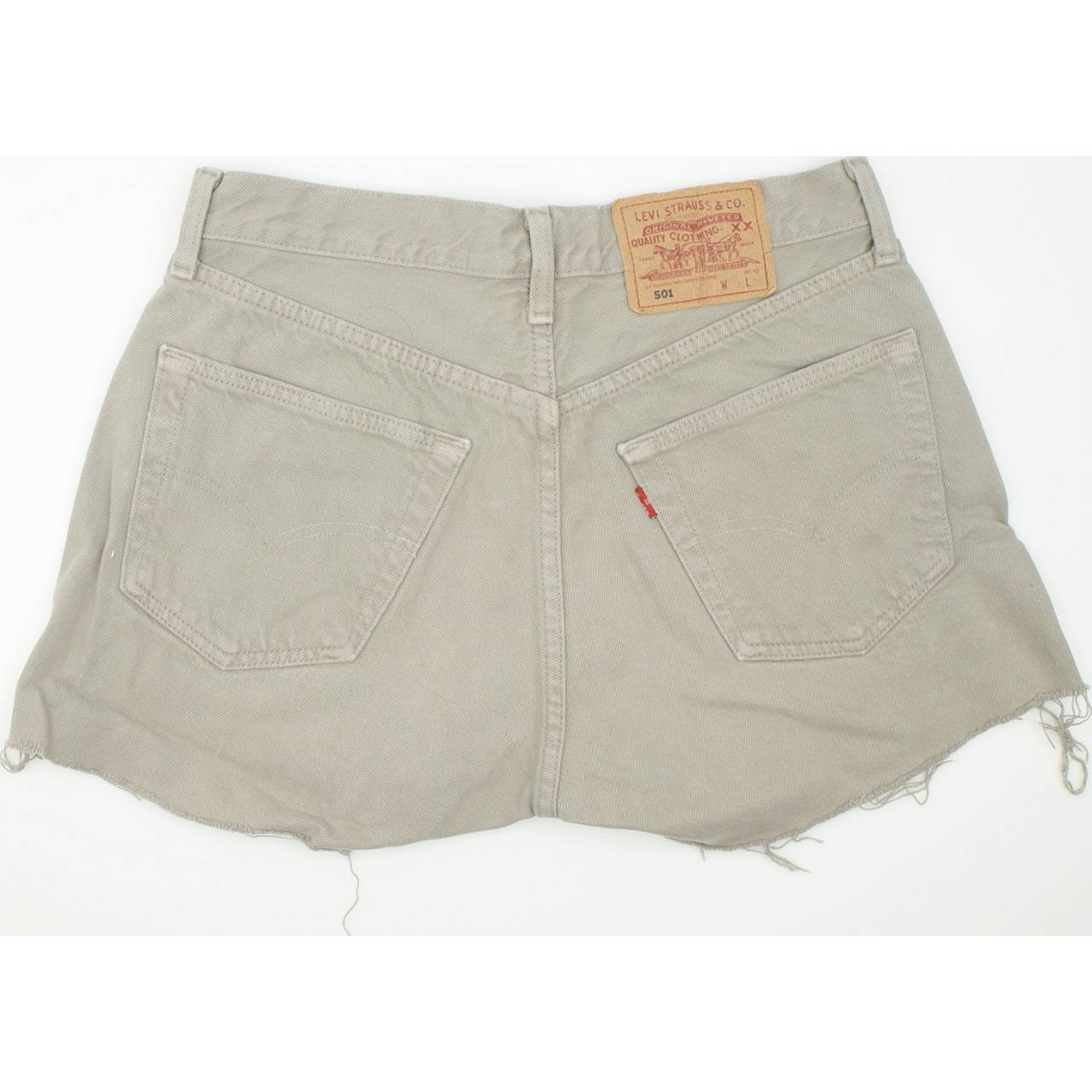 Levi's 501 Made in USA Women Beige Hot Pants Denim Shorts W31  | Fabb  Fashion