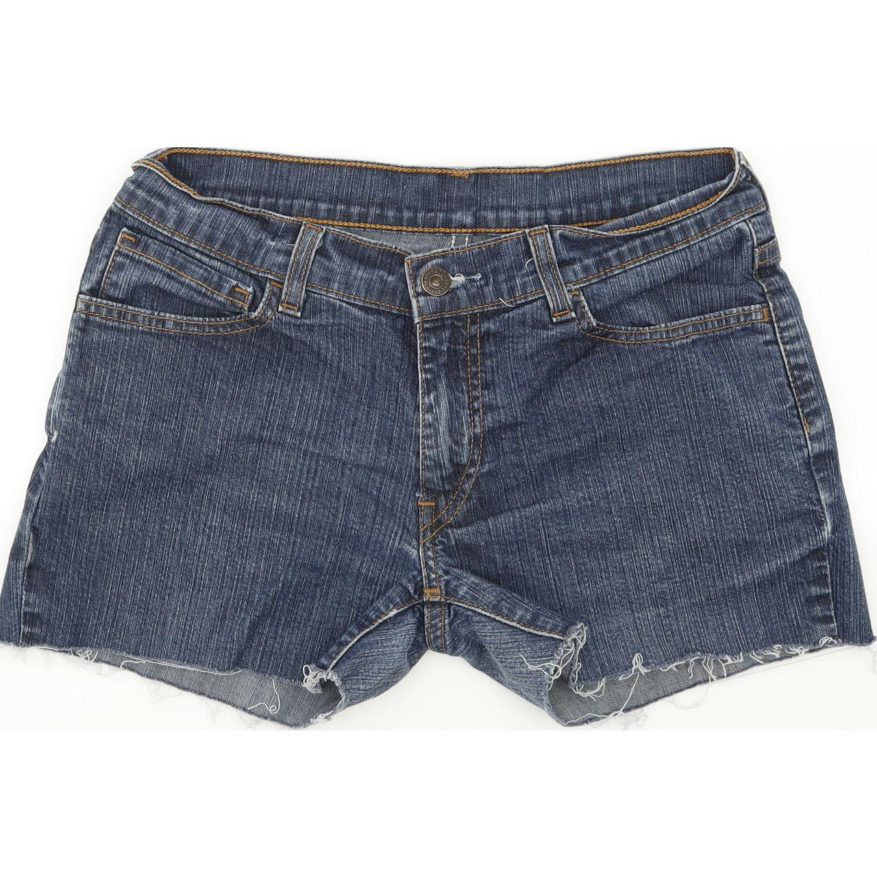 Levi's 544 Women Blue Hot Pants Stretch Denim Shorts W30  | Fabb  Fashion