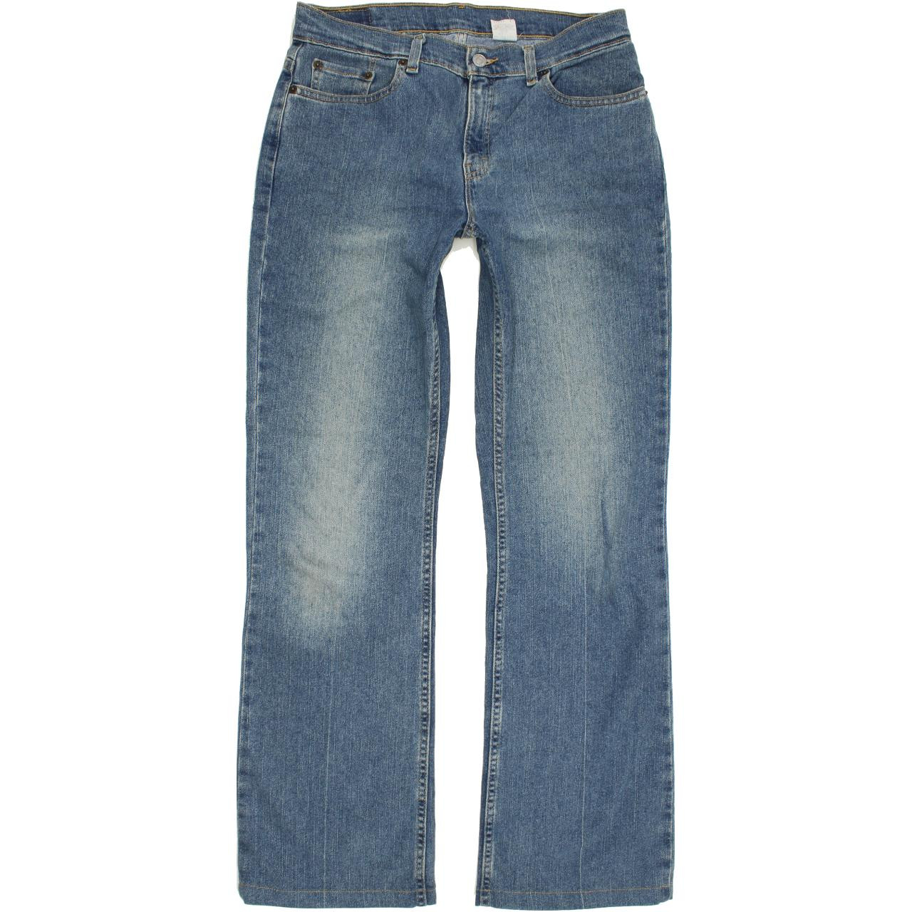 Levi's 515 Women Blue Bootcut Regular Jeans W32 L32 | Fabb Fashion