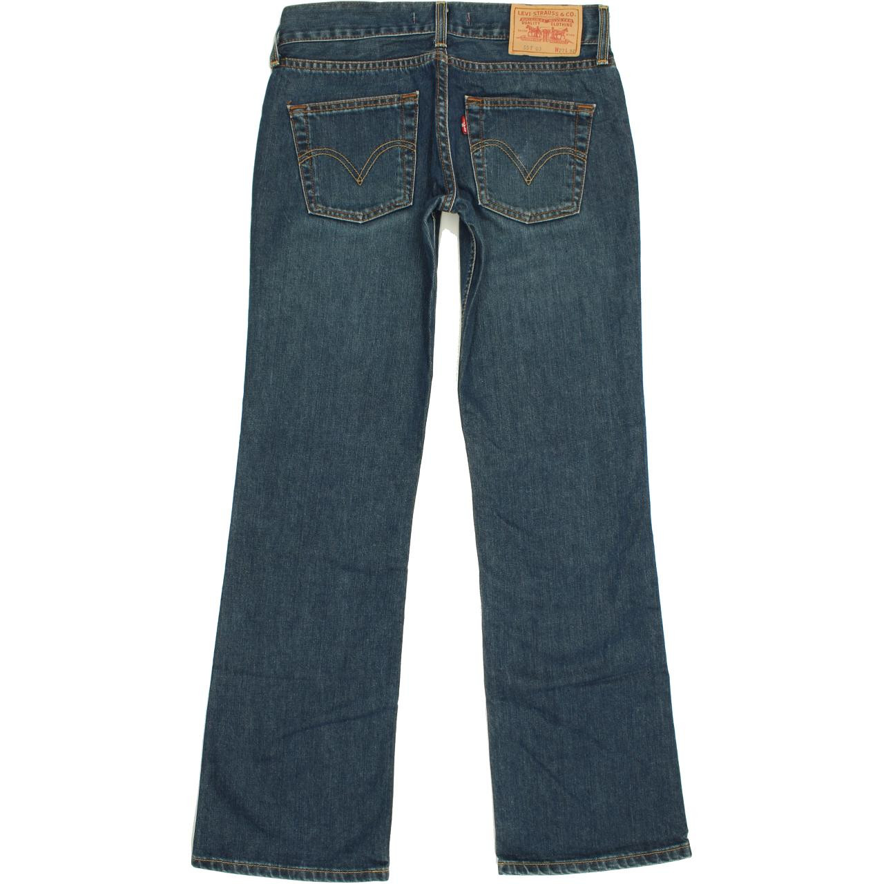 Levi's Eve Women Blue Bootcut Slim Jeans W27 L32 | Fabb Fashion