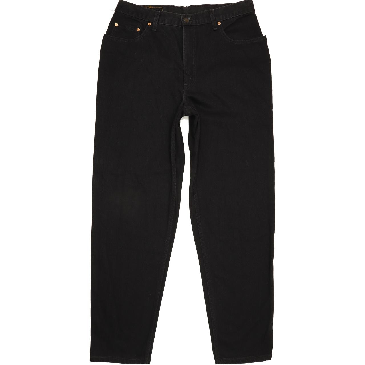 Levi's 726 Men Black Tapered Relaxed Jeans W35 L32 | Fabb Fashion