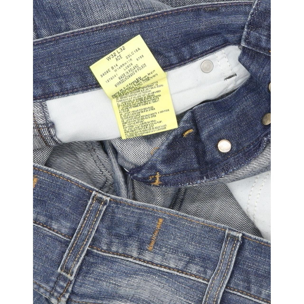 Wrangler Ace Men Blue Straight Regular Jeans W33 L32 | Fabb Fashion