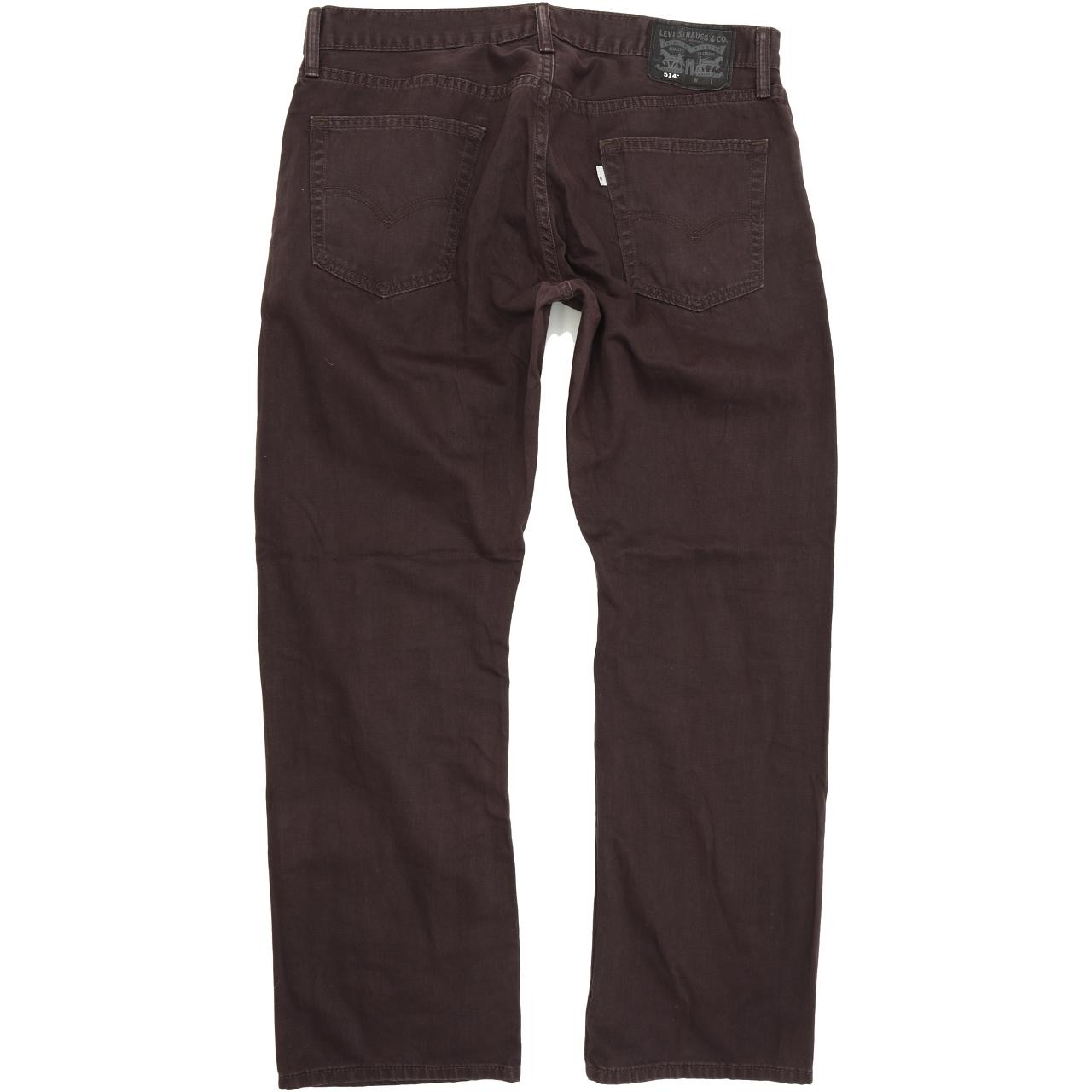 Levi's 514 Men Purple Straight Slim Jeans W35 L30 | Fabb Fashion