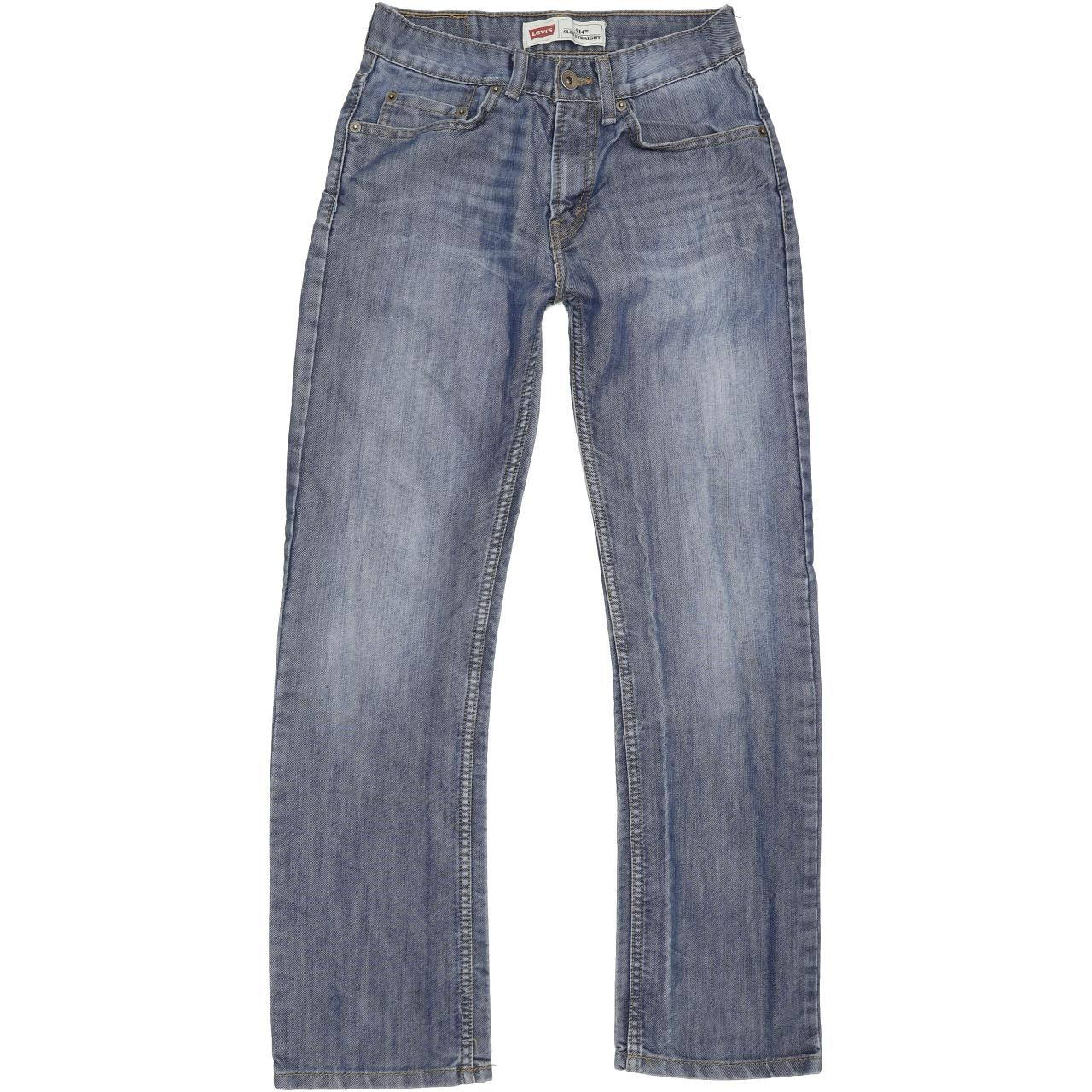 Levi's 514 Men Blue Straight Slim Jeans W26 L27 | Fabb Fashion