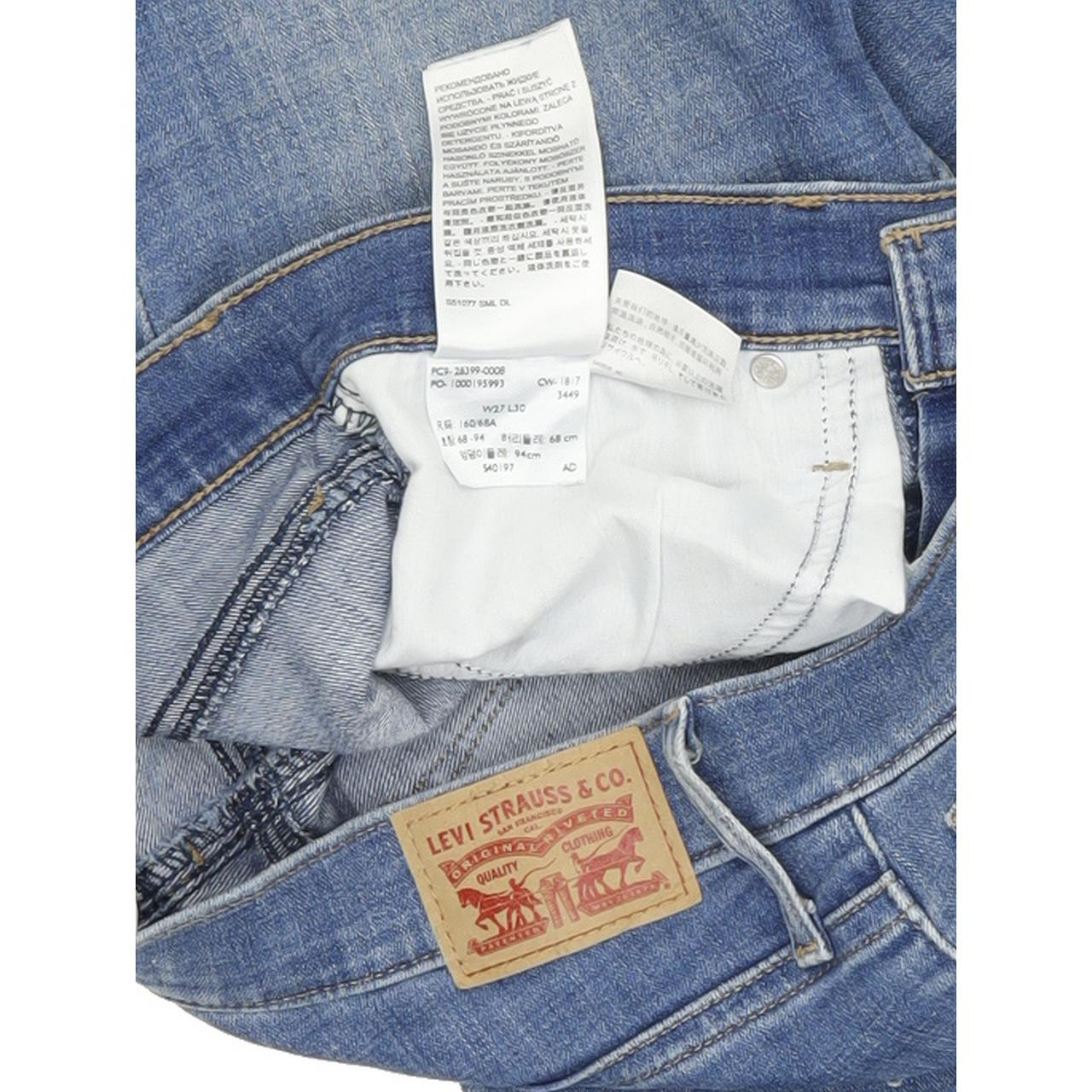 Levi's Slimming Women Blue Skinny Slim Stretch Jeans W27 L30