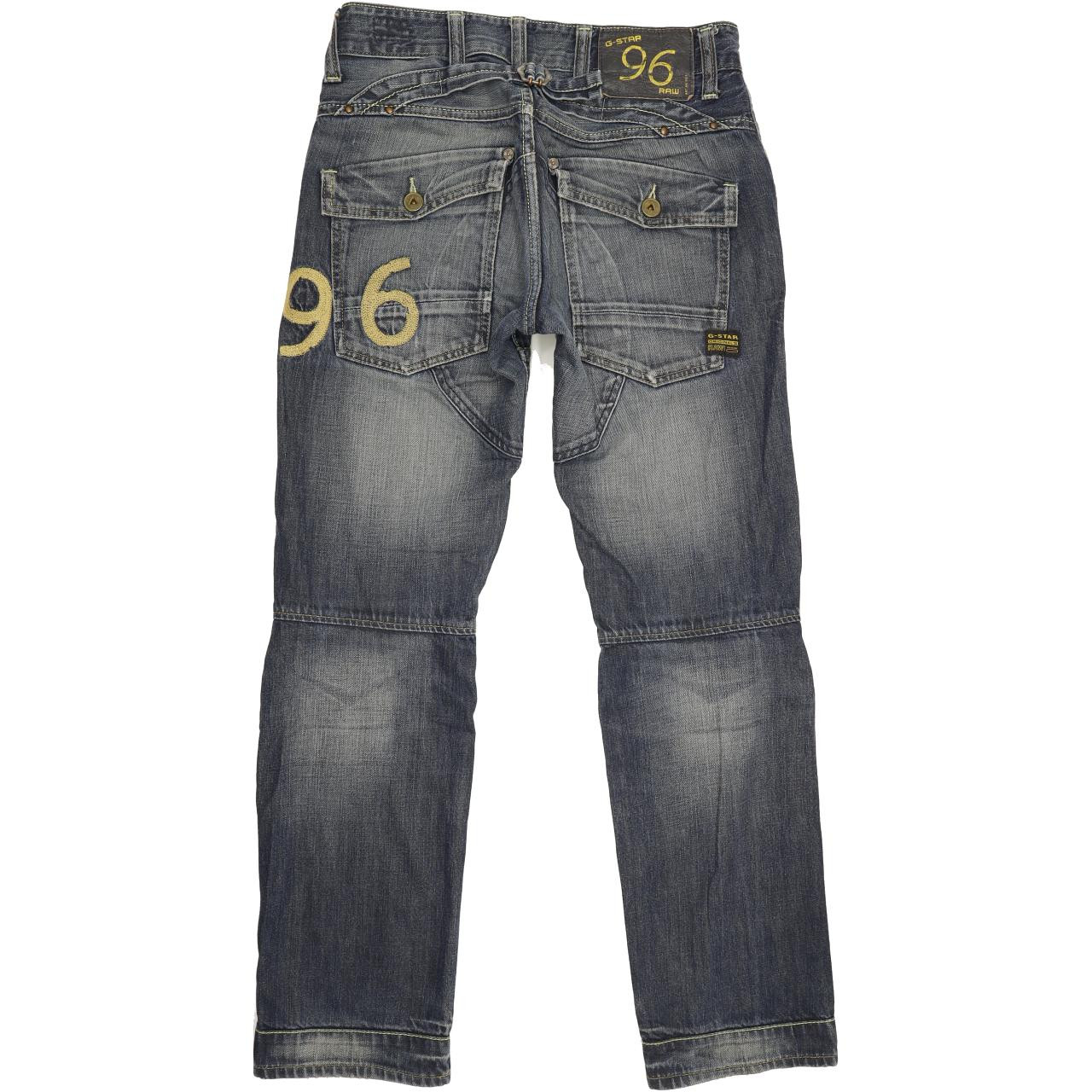 G-Star Elwood Heritage Men Blue Straight Regular Jeans W30 L31 | Fabb  Fashion