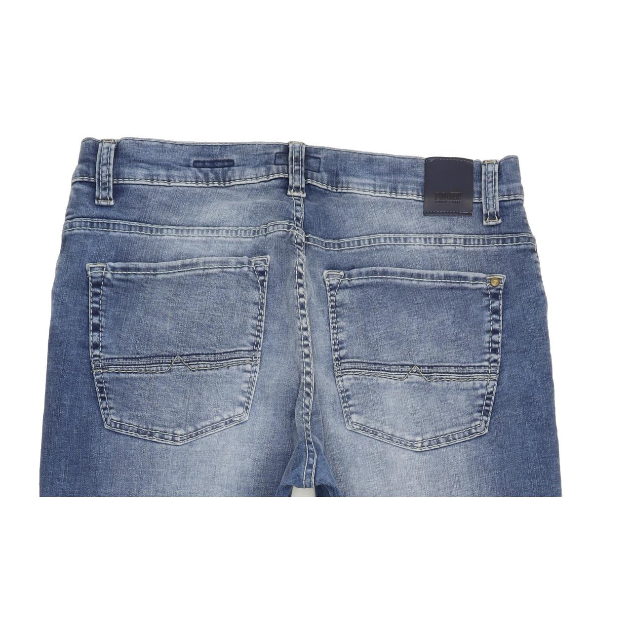 Pioneer Rando Men Blue Straight Regular 