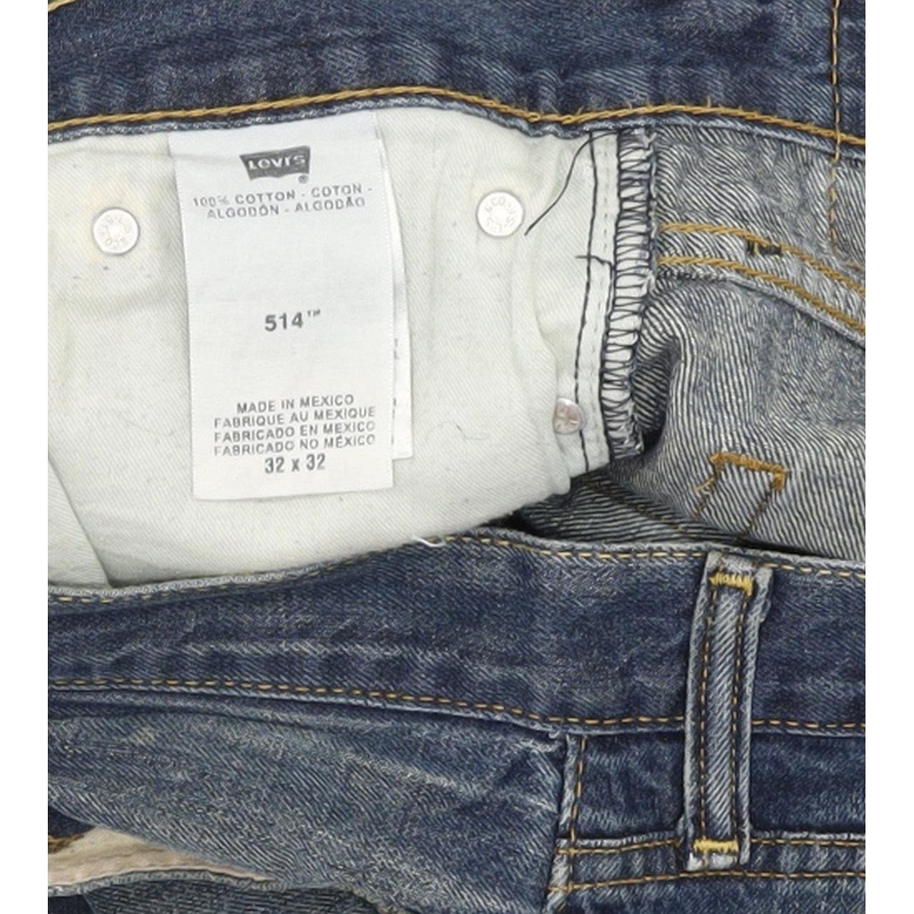 Levi's 514 Men Blue Straight Slim Jeans W32 L32 | Fabb Fashion