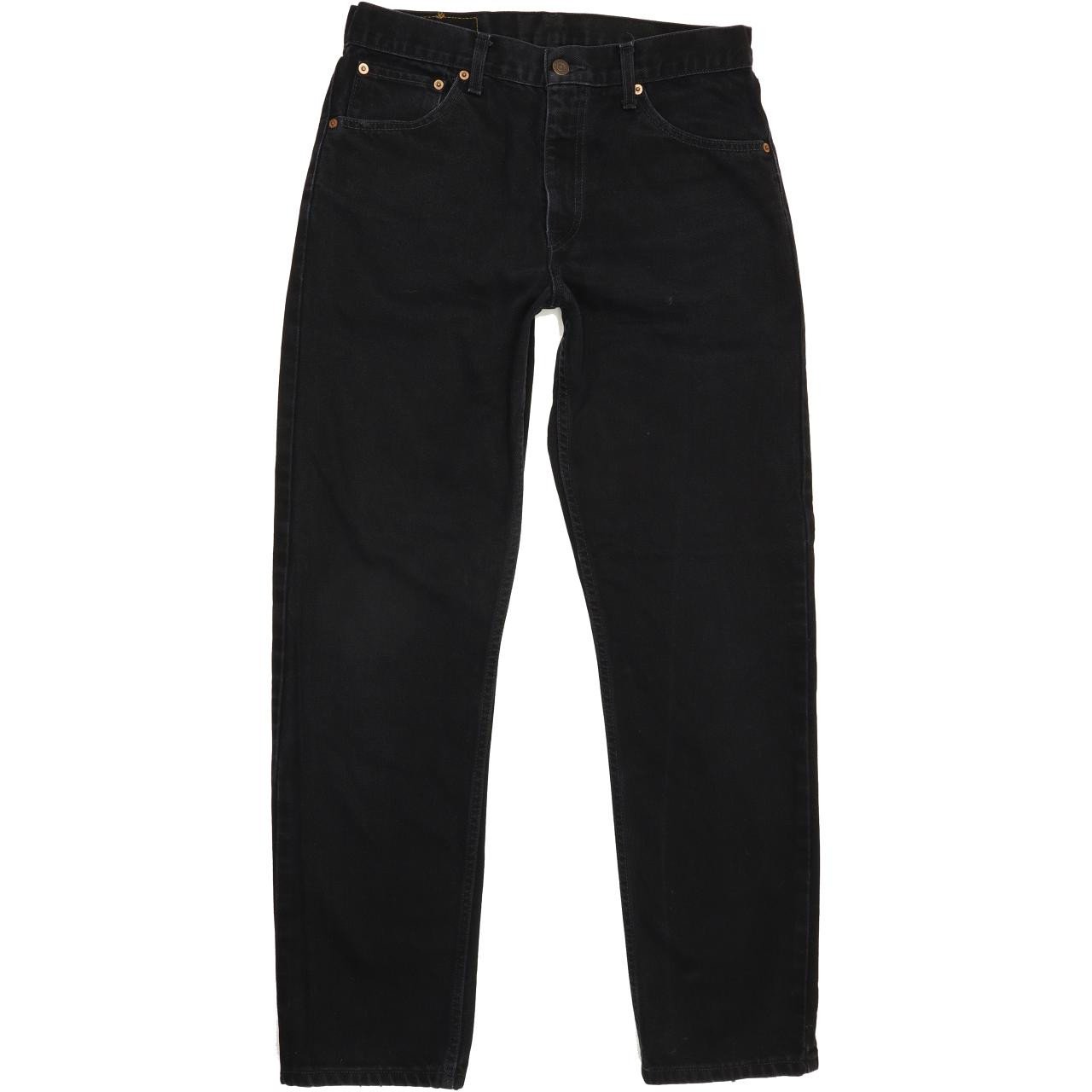 Levi's 521 Men Black Straight Regular Jeans W32 L32 | Fabb Fashion