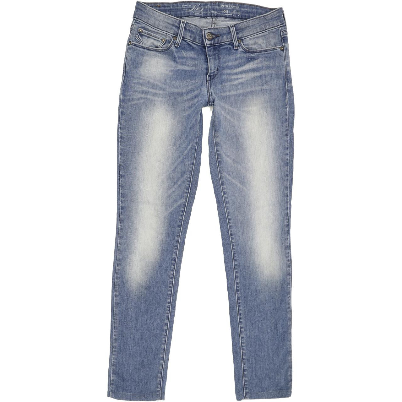Levi's Demi Curve Women Blue Skinny Slim Stretch Jeans W26 L29 | Fabb  Fashion