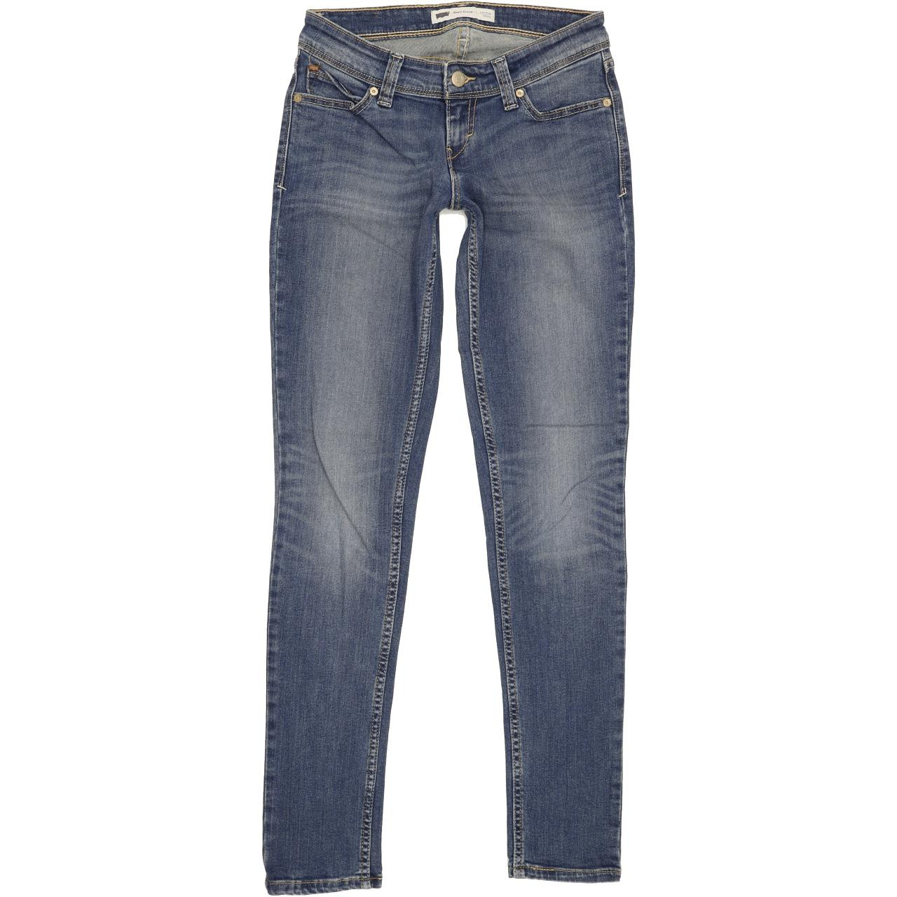 Levi's Demi Curve Women Blue Skinny Slim Stretch Jeans W26 L31 | Fabb  Fashion