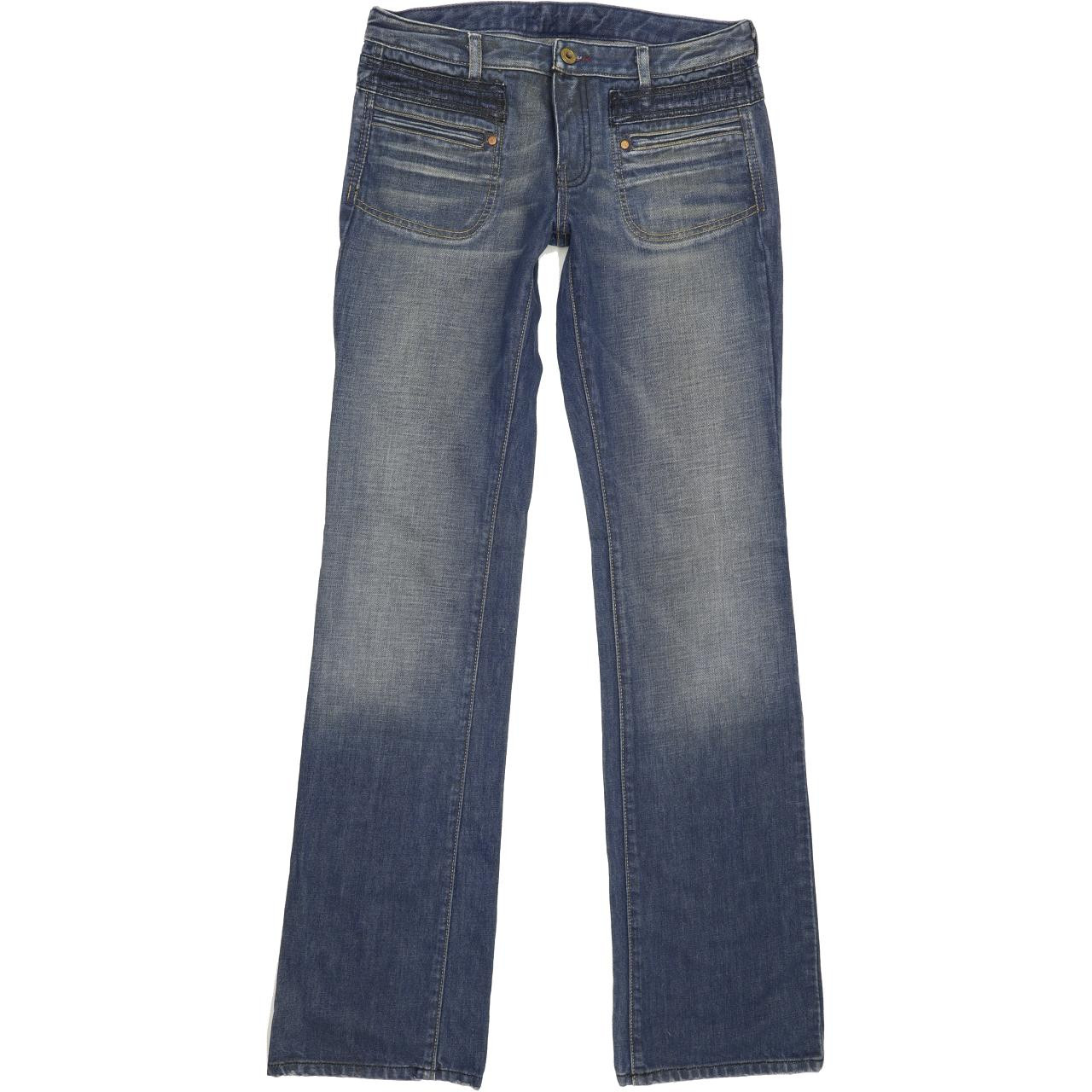 Diesel Crossim Women Blue Bootcut Regular Jeans W28 L34 | Fabb Fashion