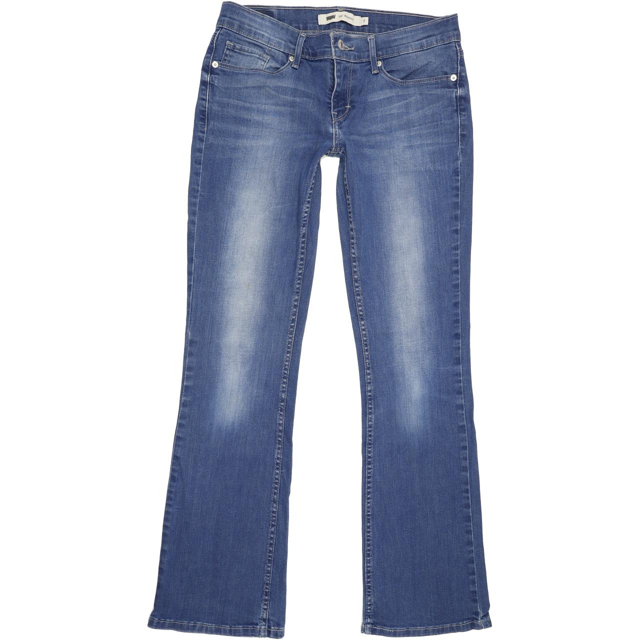 Levi's 524 Women Blue Bootcut Slim Stretch Jeans W28 L31 | Fabb Fashion