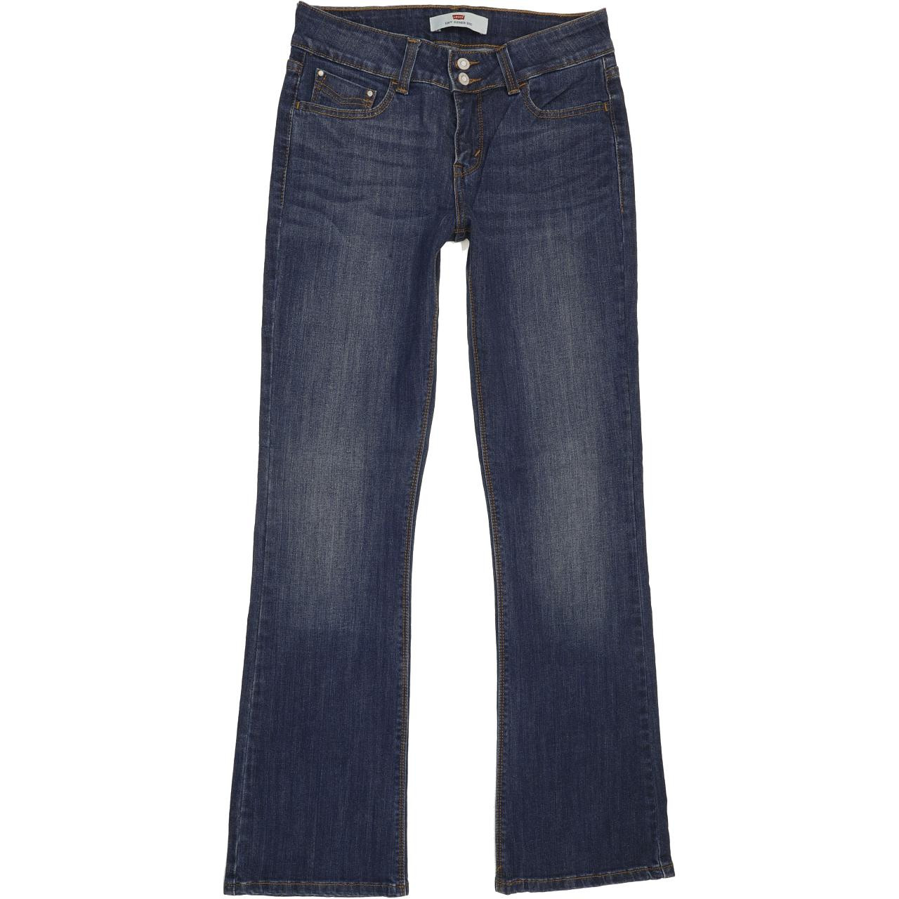 Levi's 526 Women Blue Bootcut Regular Stretch Jeans W28 L31 | Fabb Fashion