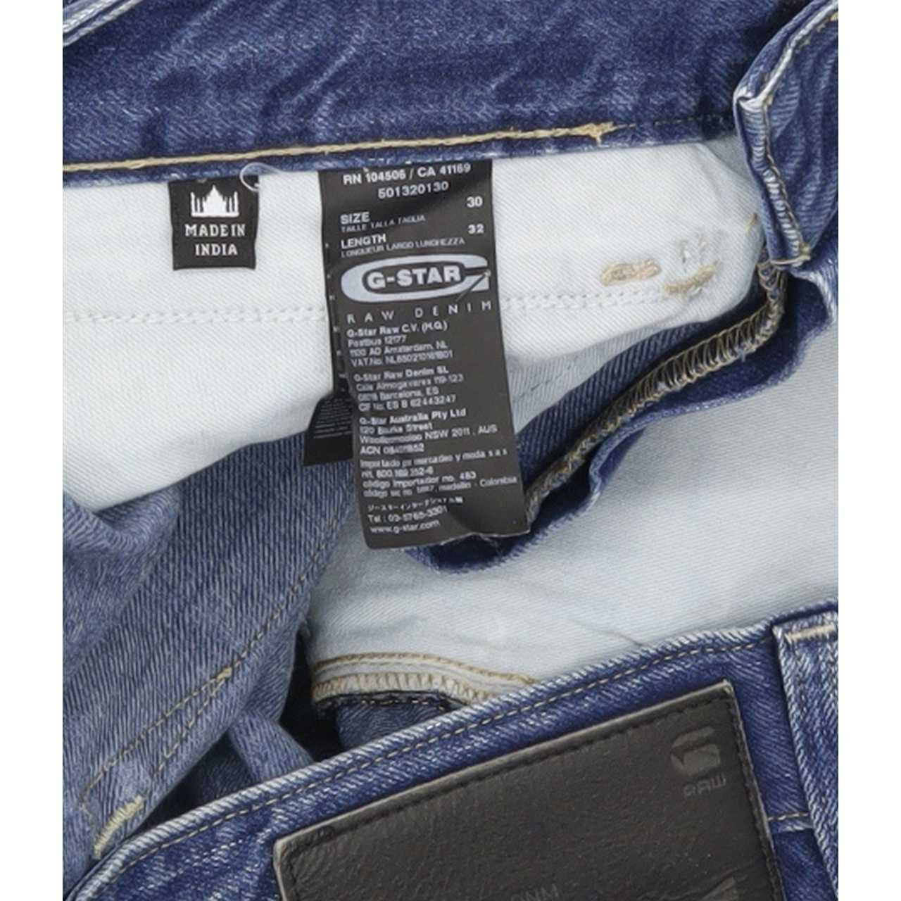 Raw Denim Jeans Moda G Star G-Star Raw Denim Jeans Button Fly 3301