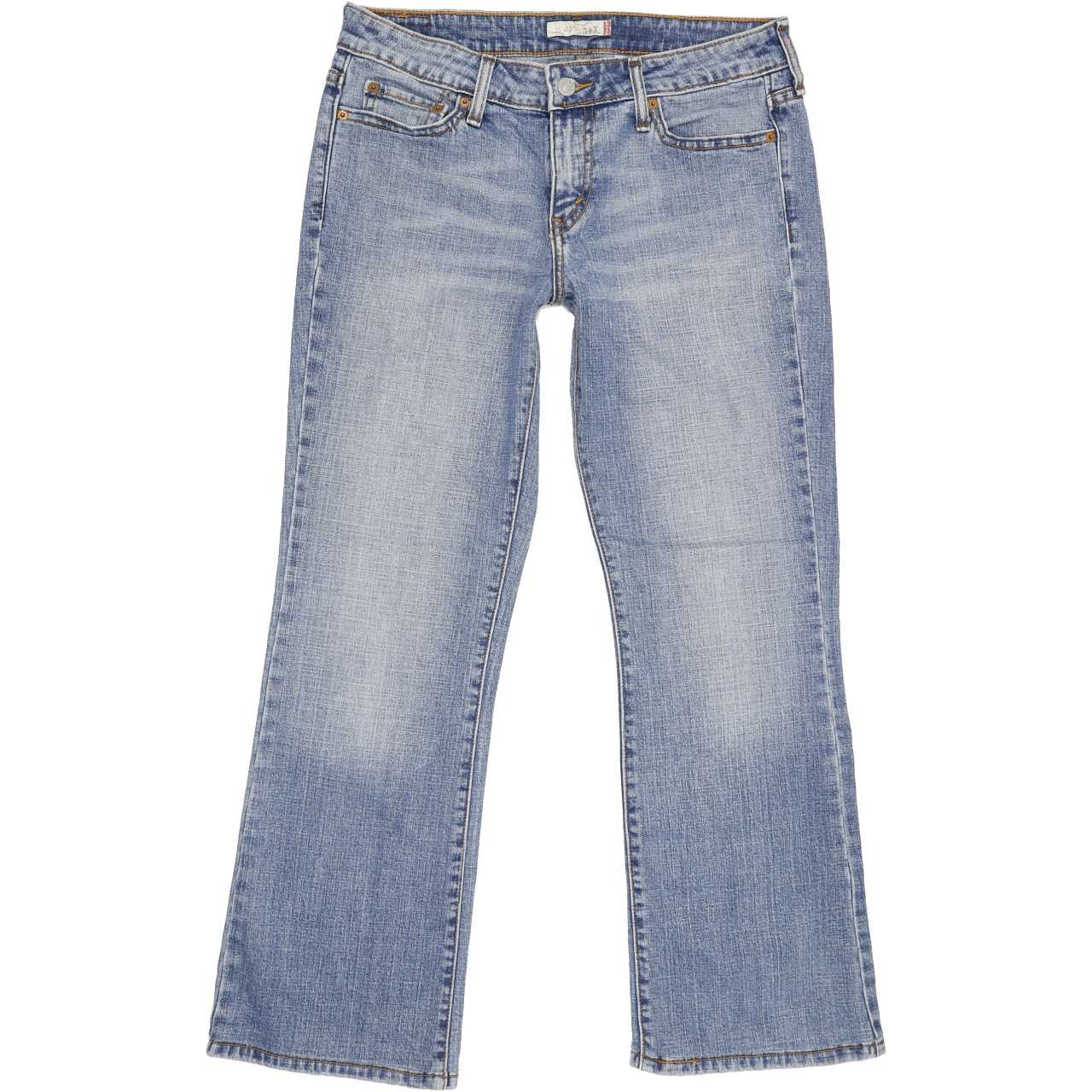 Levi's 545 Women Blue Bootcut Regular Stretch Jeans W32 L28 | Fabb Fashion