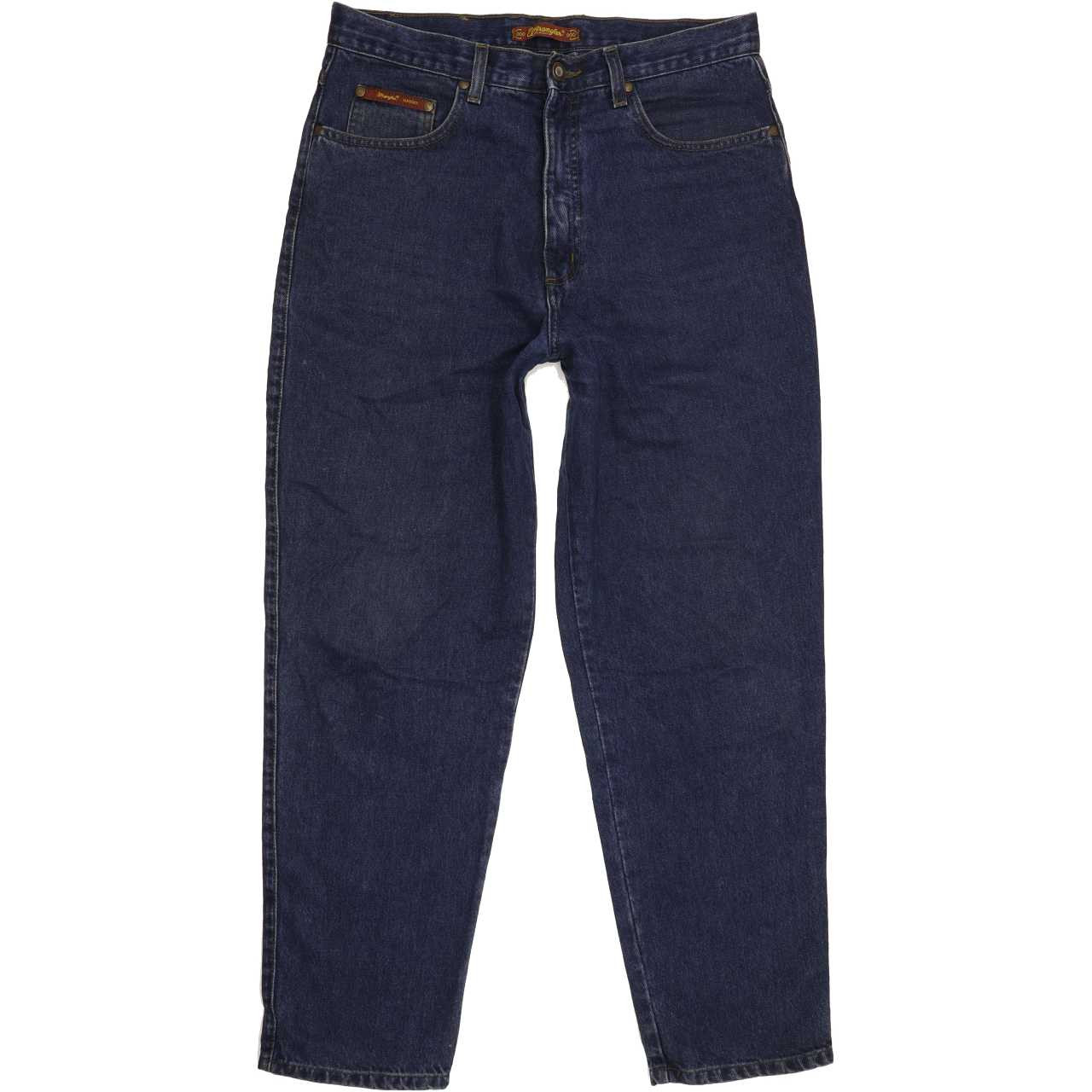 Wrangler New York Men Blue Tapered Regular Jeans W34 L30 | Fabb Fashion