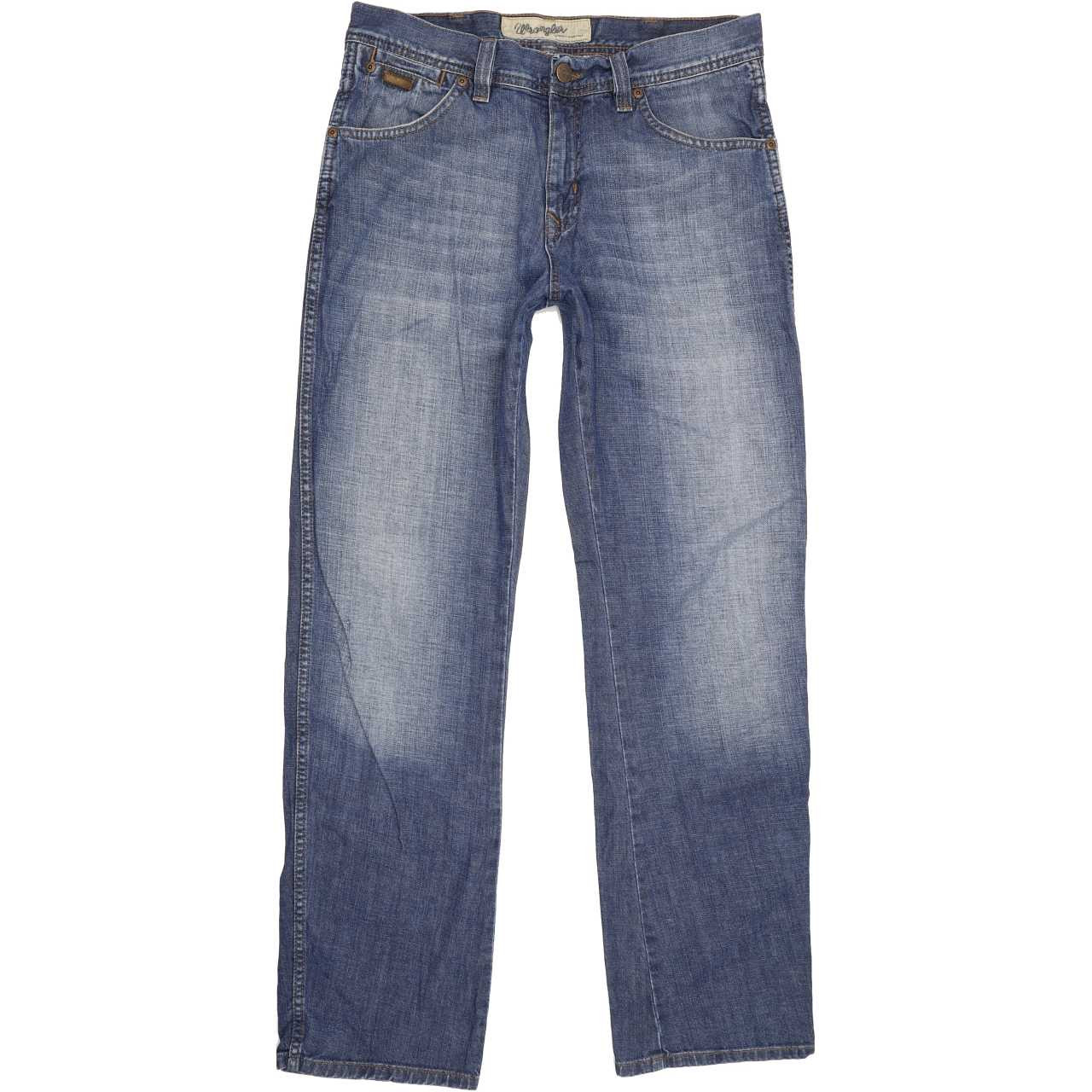 Wrangler Wesley Men Blue Straight Regular Jeans W32 L33 | Fabb Fashion