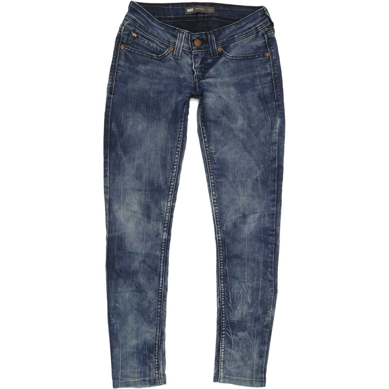 Levi's Demi Curve Women Blue Skinny Slim Stretch Jeans W24 L28 | Fabb  Fashion
