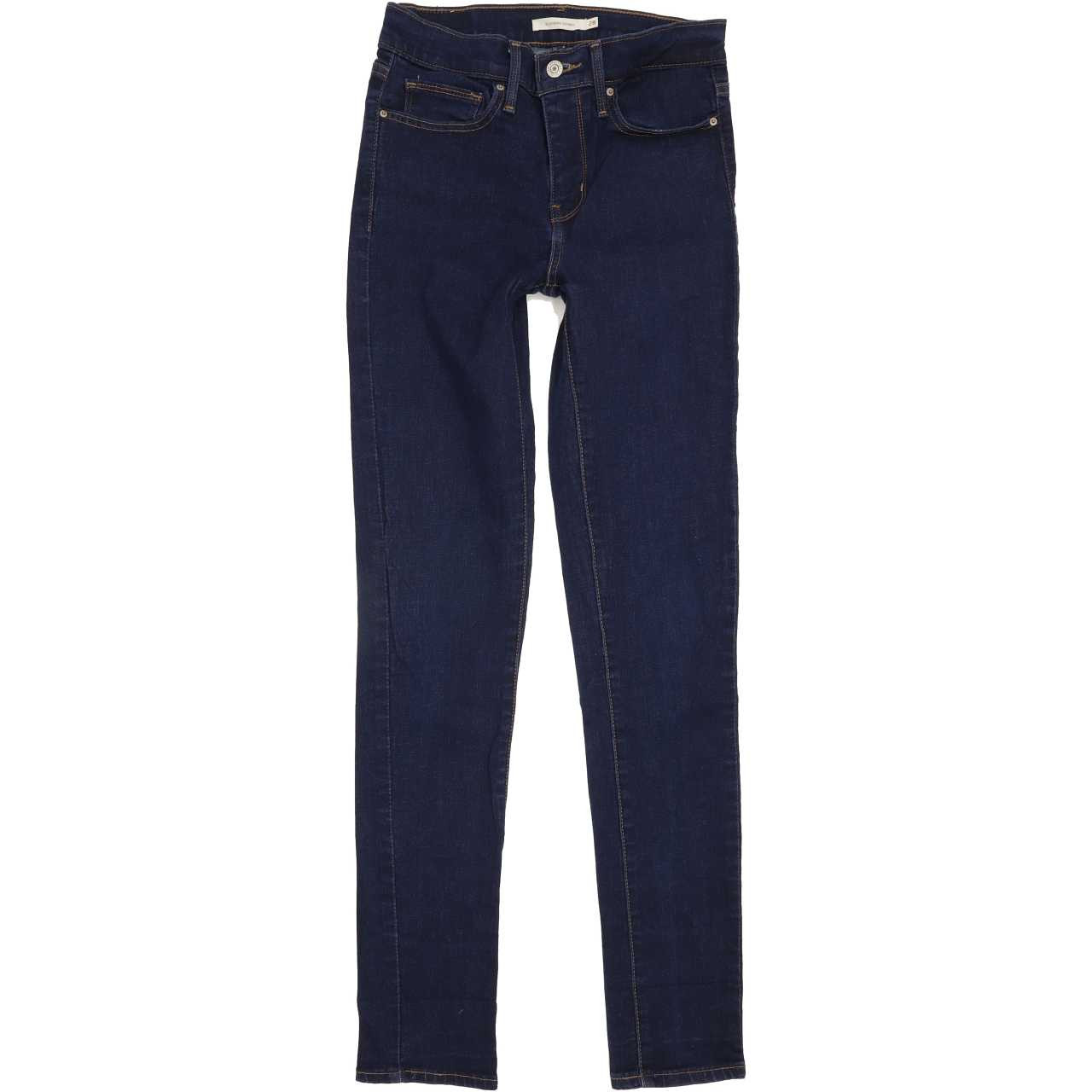Levi's Slimming Women Blue Skinny Regular Jeans W28 L31 | Fabb Fashion
