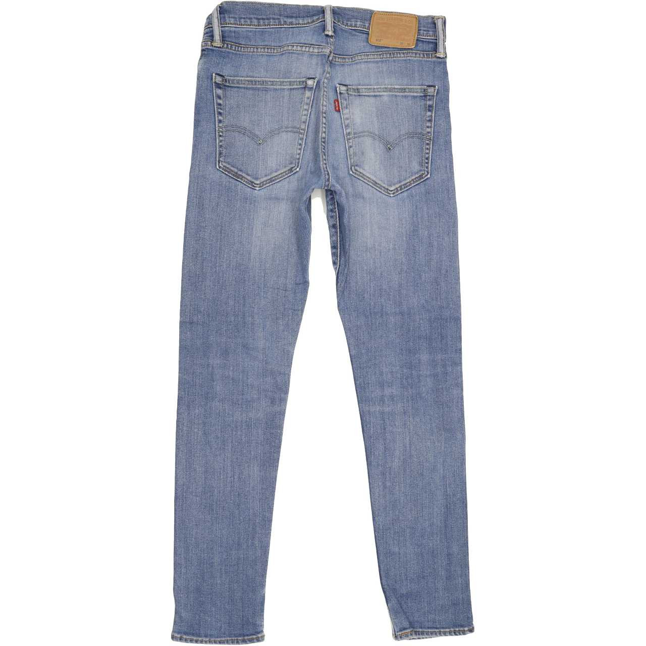 Levi's 512 Men Blue Tapered Slim Stretch Jeans W30 L29 | Fabb Fashion
