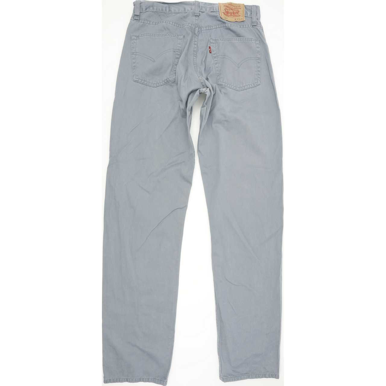 Levi's 521 Men Grey Straight Regular Jeans W31 L34 | Fabb Fashion