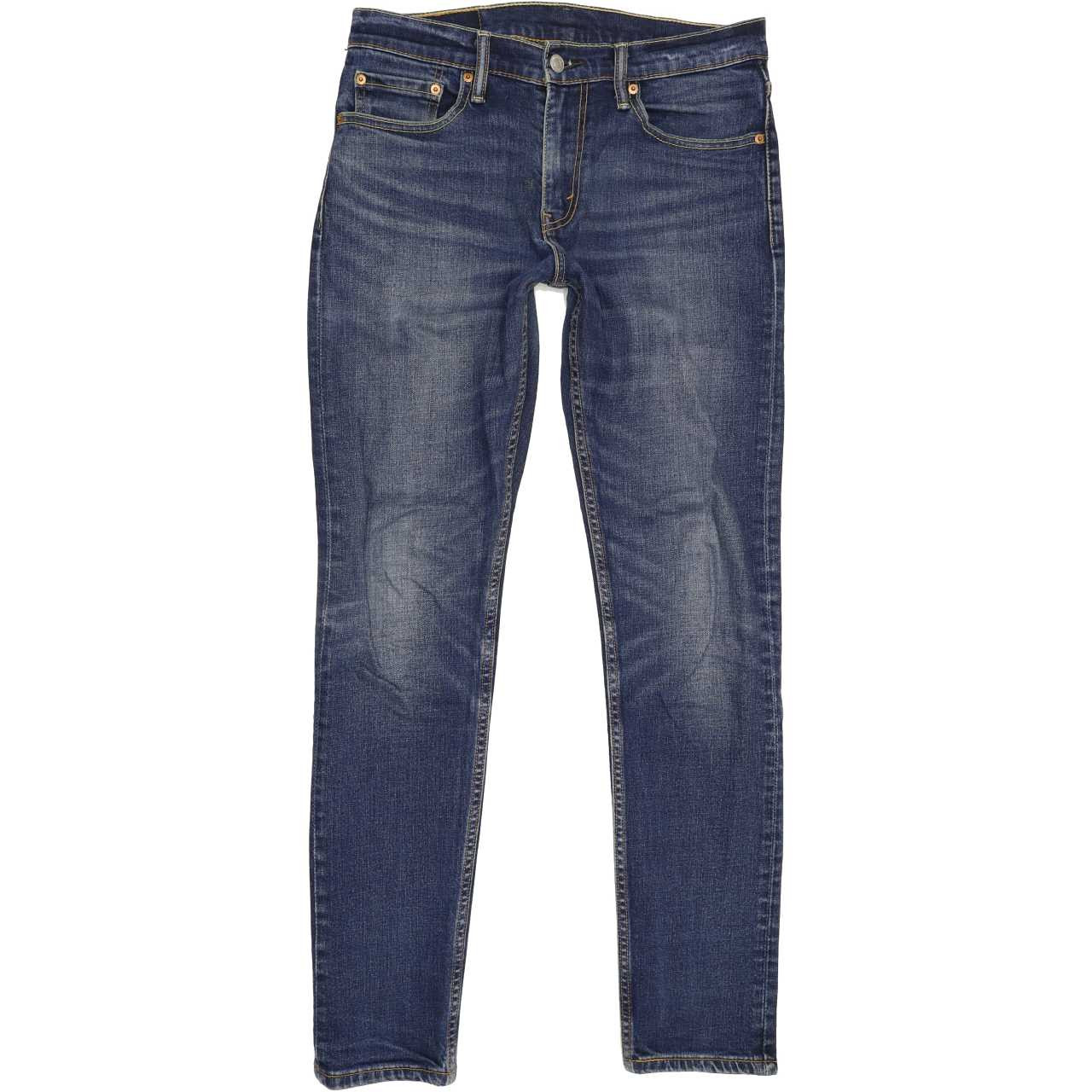 Levi's 512 Men Blue Tapered Slim Stretch Jeans W30 L31 | Fabb Fashion