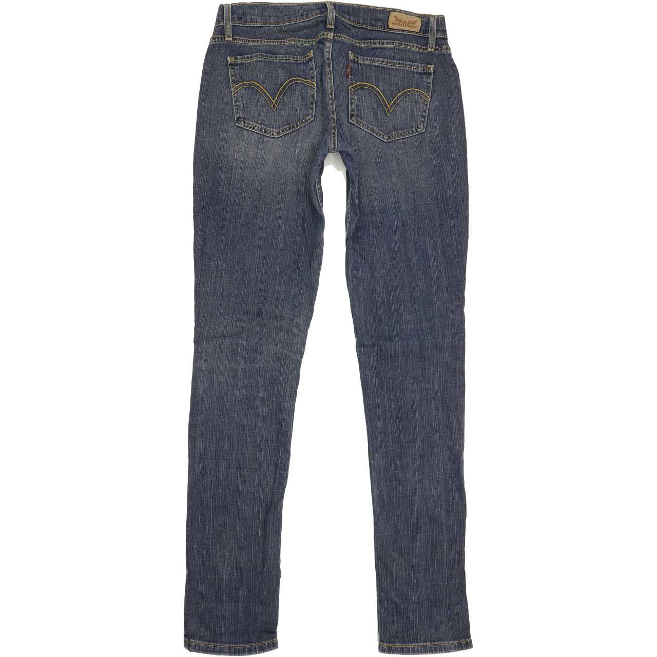 Levi's 524 Women Blue Skinny Slim Stretch Jeans W30 L33 | Fabb Fashion