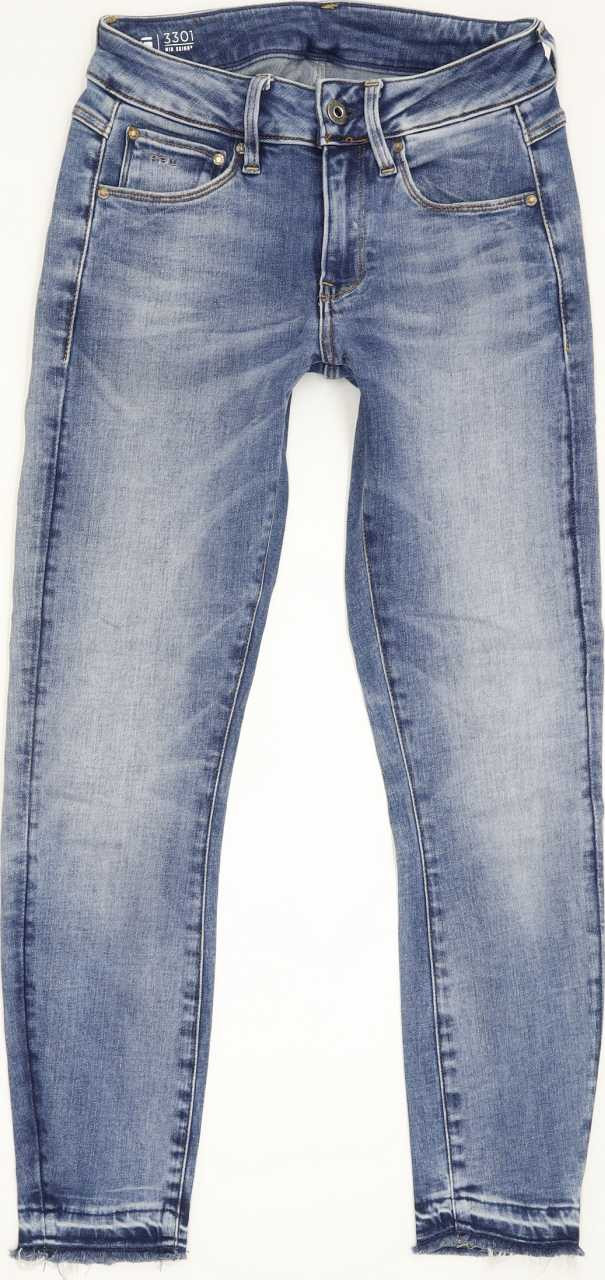 G-Star 3301 Mmid RP Ankle Women Blue Skinny Regular Stretch Jeans