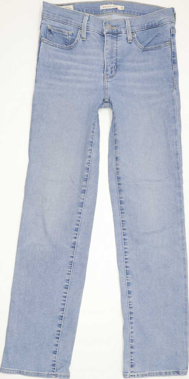 Levi's 314 Shaping Women Blue Straight Regular Jeans W27 L29 | Fabb Fashion