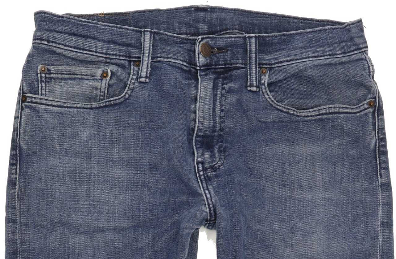 Levi's Men Blue Straight Regular Stretch Jeans W33 L29 | Fabb Fashion