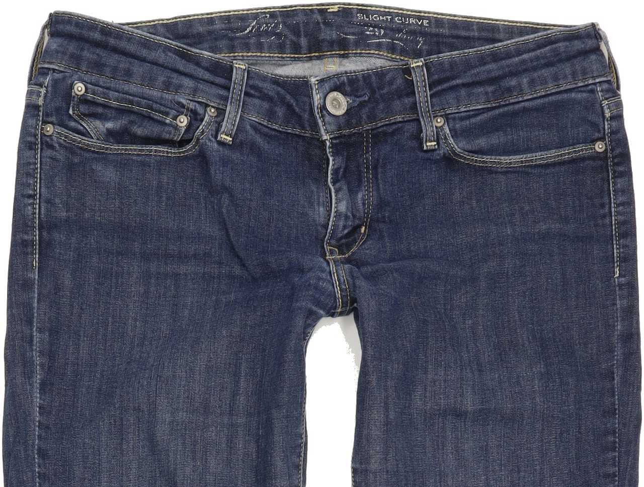 Levi's Slight Curve Women Blue Skinny Slim Stretch Jeans W29 L33