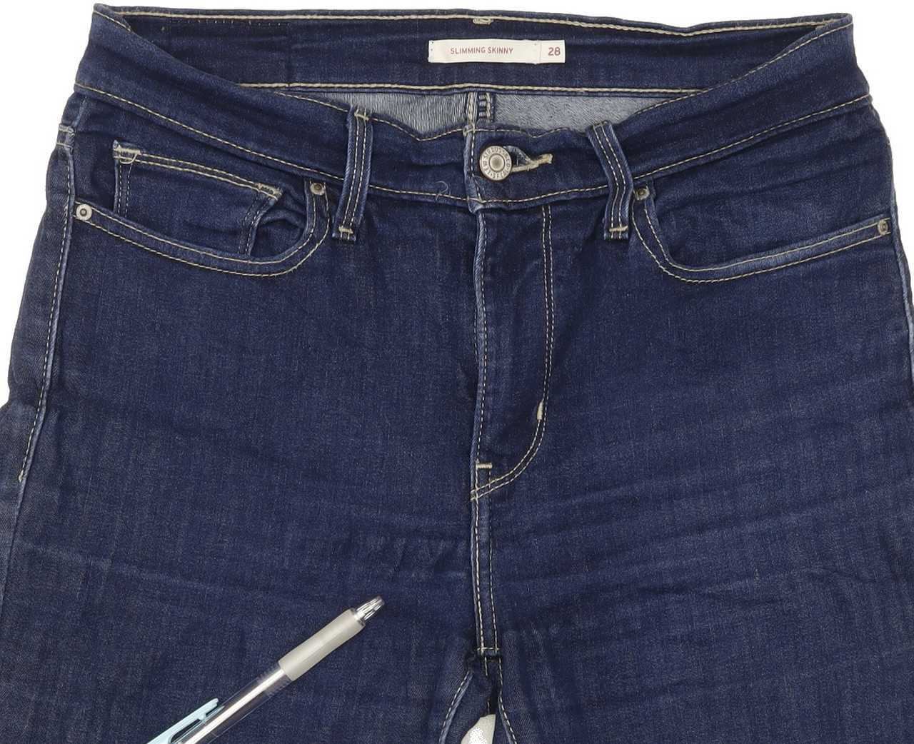 Levi's Slimming Women Blue Skinny Slim Stretch Jeans W28 L29