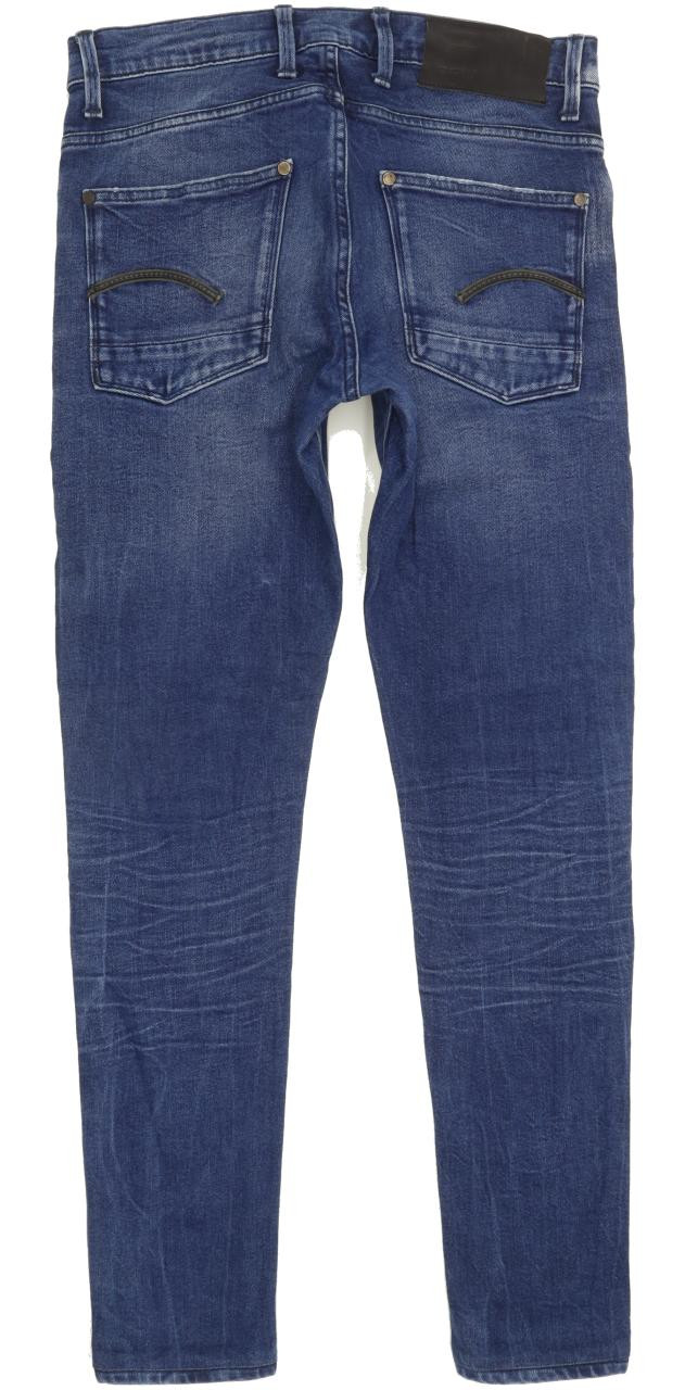 G-Star Defend Super Men Blue Skinny Slim Stretch Jeans W31 L30