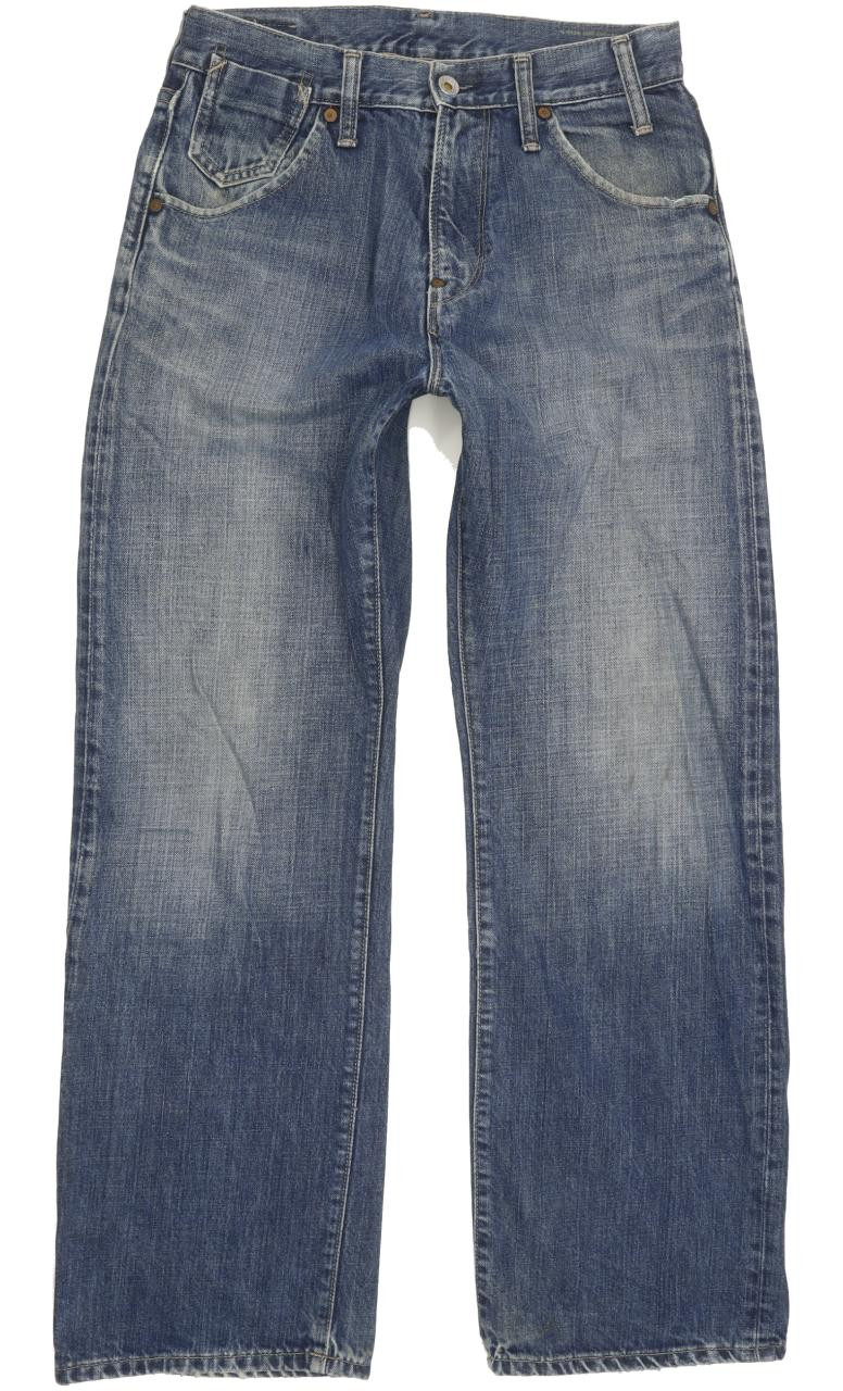 G-Star Low Crotch Men Blue Straight Regular Jeans W29 L28