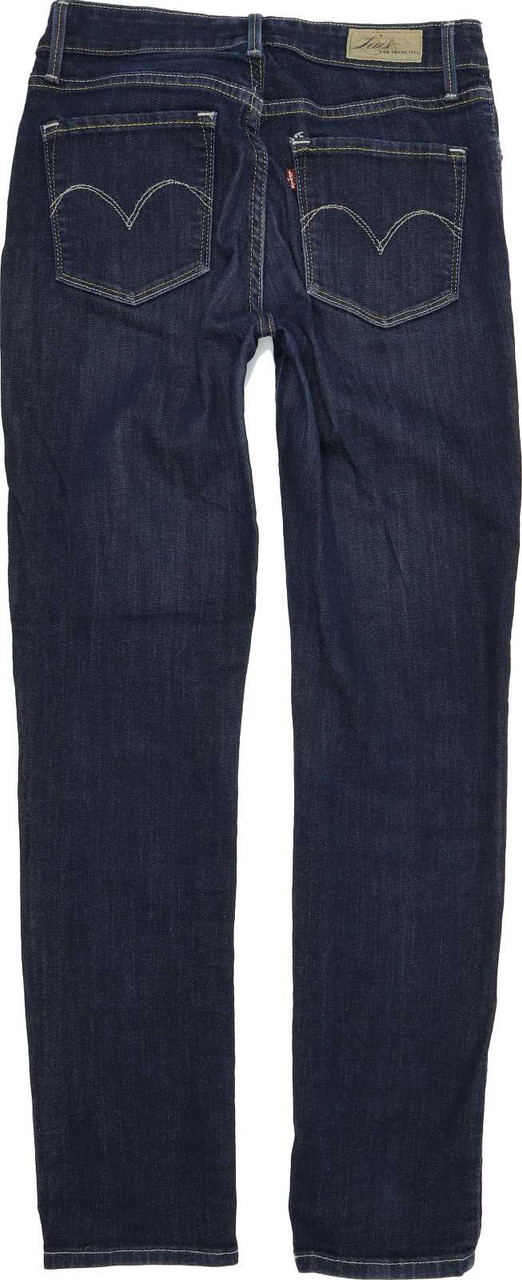 Levi's Demi Curve Women Blue Skinny Slim Stretch Jeans W27 L31