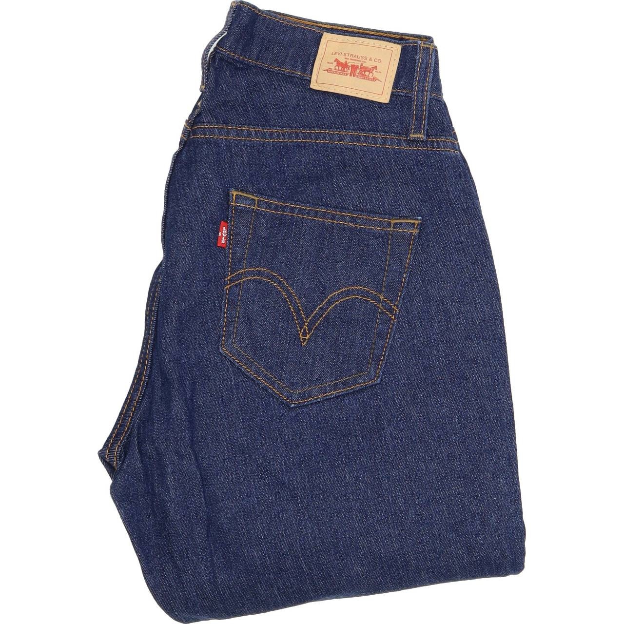 Levi's Curvy Women Blue Bootcut Regular Stretch Jeans W26 L32 | Fabb Fashion