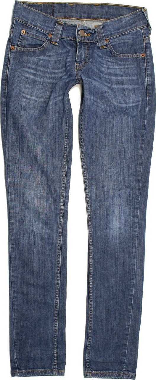 Levi's 605 Womens Blue Skinny & Slim Stretch Jeans W26 L32 | Fabb Fashion