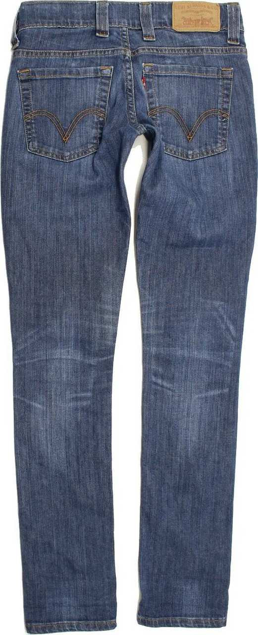 Levi's 605 Womens Blue Skinny & Slim Stretch Jeans W26 L32 | Fabb Fashion