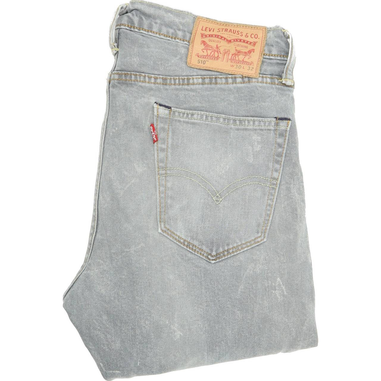 levi's 510 skinny grey