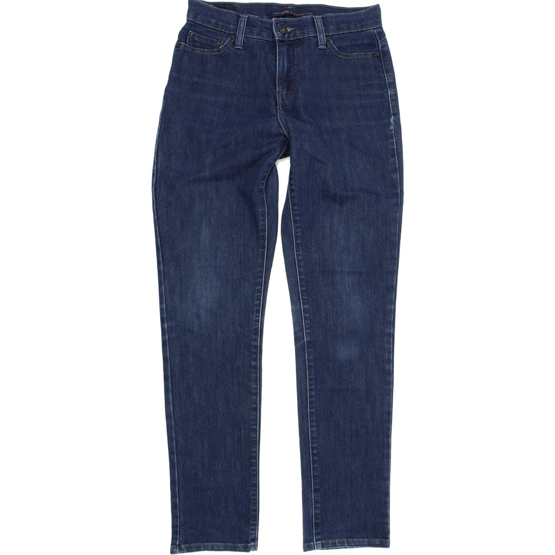 Levi's 512 Women Blue Skinny Slim Stretch Jeans W28 L32 | Fabb Fashion