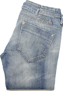 G-Star Mide Womens Blue Skinny & Slim Stretch Jeans W28 L32 image 1