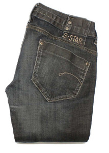 G-Star Midge Womens Blue Straight Stretch Jeans W30 L31 image 1