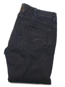 G-Star Speed Womens Blue Straight Stretch Jeans W30 L33 image 1