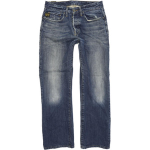 G-Star Yield Straight Loose W29 L30 Jeans in Good used conditionplease note the legs measures less than the label suggests. Fast & Free UK Delivery. Buy with confidence from Fabb Fashion. image 1