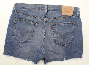 Levi's 751 Hot Pants W36 L14 Denim Shorts in Very good used condition. Fast & Free UK Delivery. Buy with confidence from Fabb Fashion. image 1