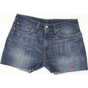 Levi's 514 Hot Pants W34 L14 Denim Shorts in Good used conditionwith small mark . Fast & Free UK Delivery. Buy with confidence from Fabb Fashion. image 1