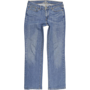 Levi's Slight Curve Straight Regular W29 L30 Jeans in Good used conditionplease note the legs have been shortened to 30" with few markf to the back of legs. Fast & Free UK Delivery. Buy with confidence from Fabb Fashion. image 1