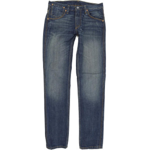 Levi's 511 Men Blue Straight Slim Stretch Jeans W32 L34 | Fabb Fashion